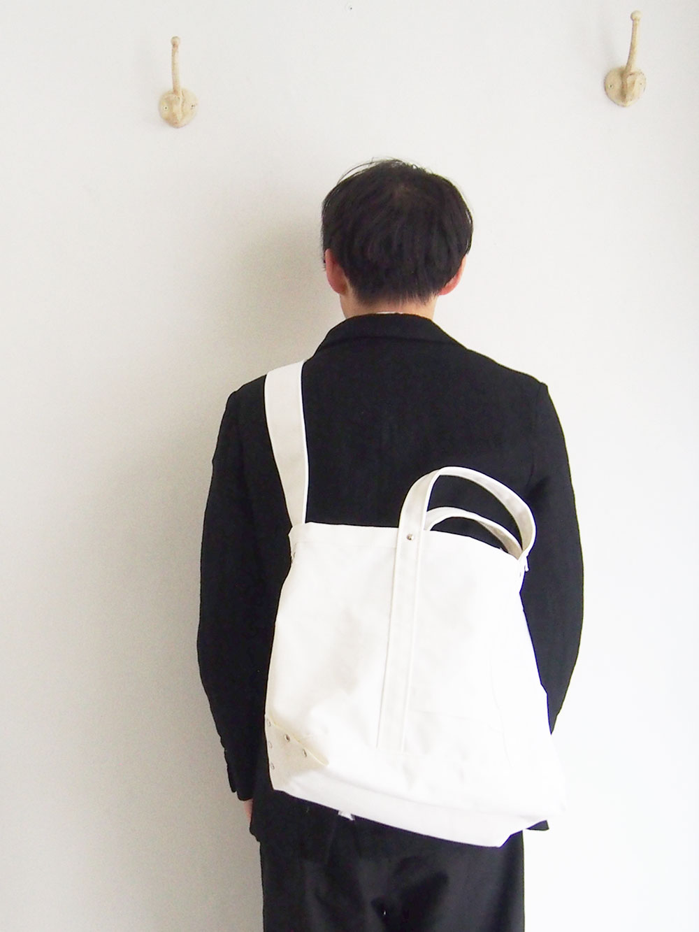 YAECA _ ツールバッグ C- Medium White | R1