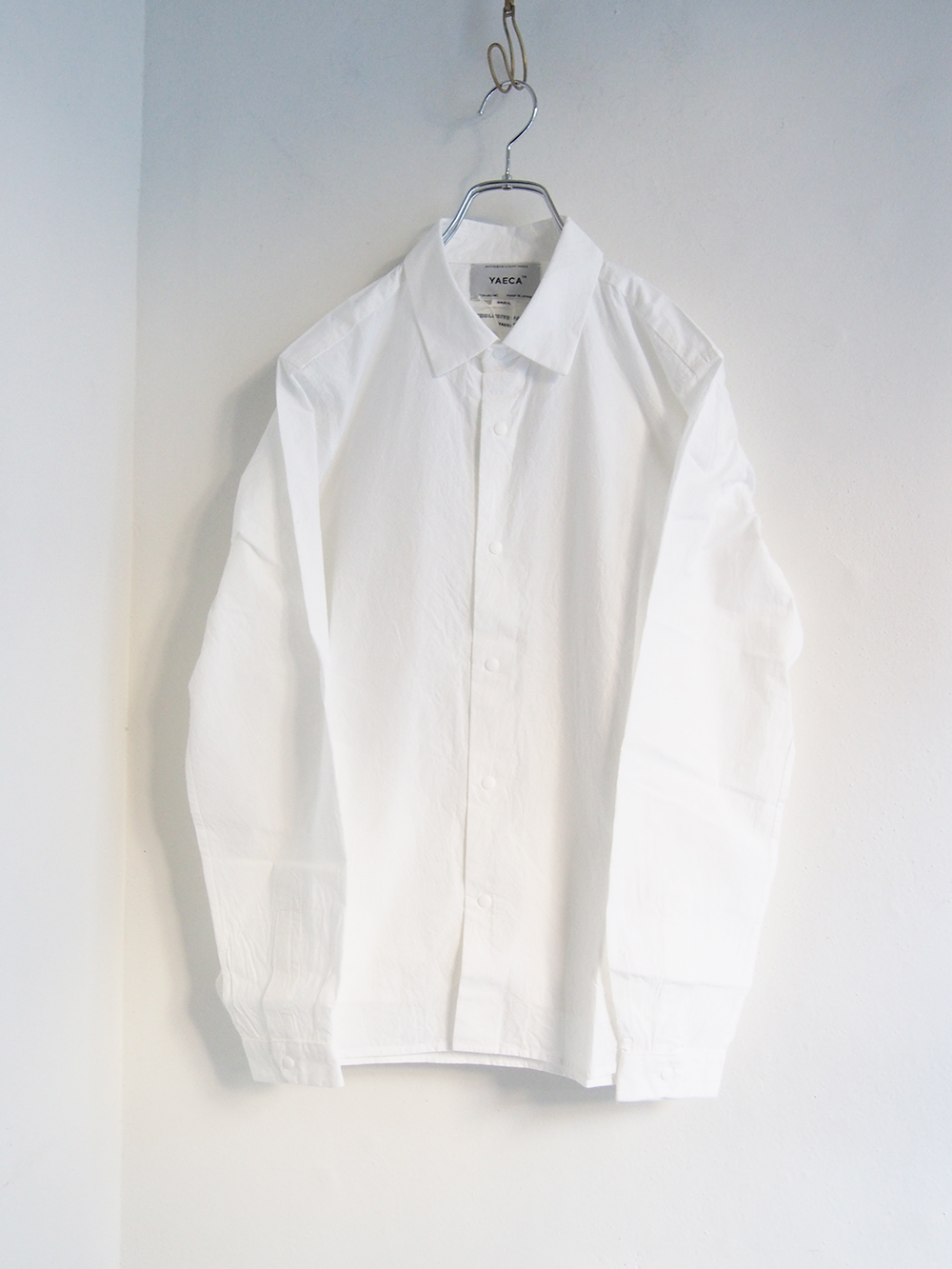 YAECA _ コンフォートシャツ STANDARD / White | R1