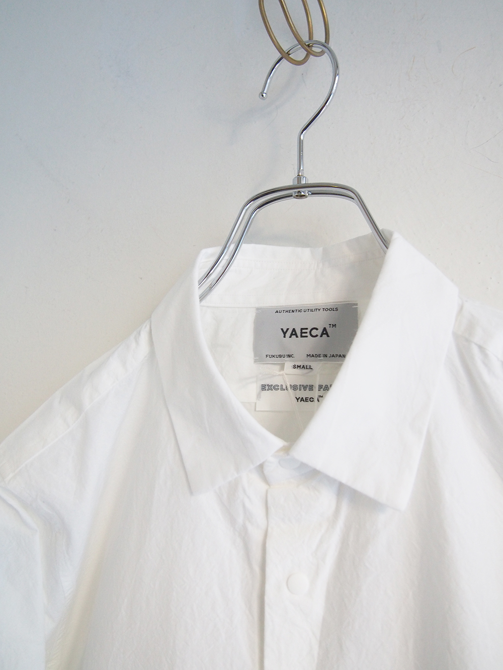 YAECA _ コンフォートシャツ STANDARD / White | R1