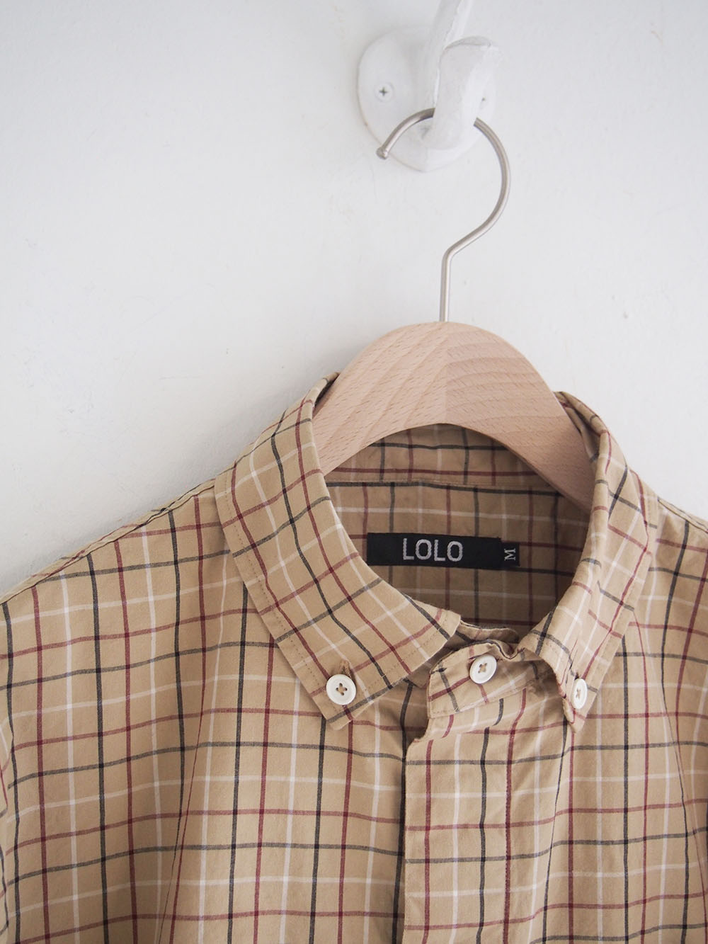 Lolo チェックb Dシャツ チェックa R1