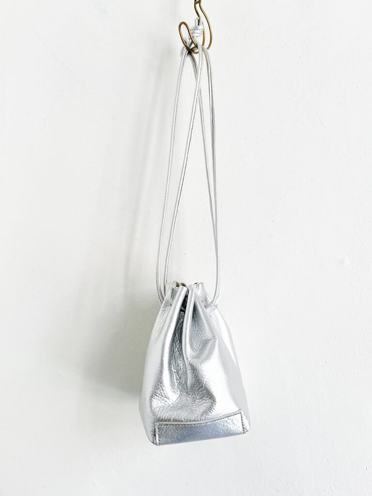 chiihao _スクイーズバッグ  small / Silver