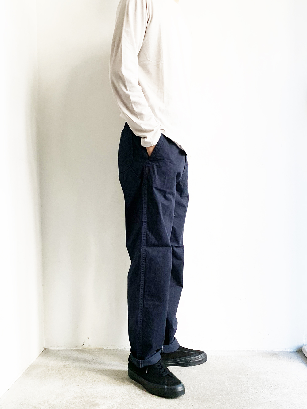 orSlow _フレンチワークパンツ / Navy | R1