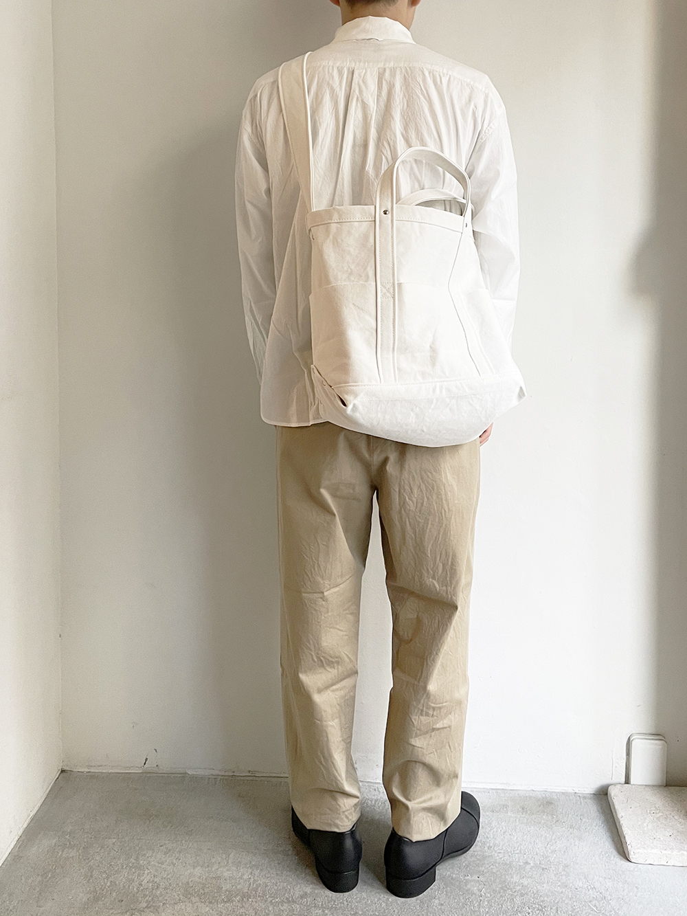 YAECA _ ツールバッグ C- Medium 　 White | R1