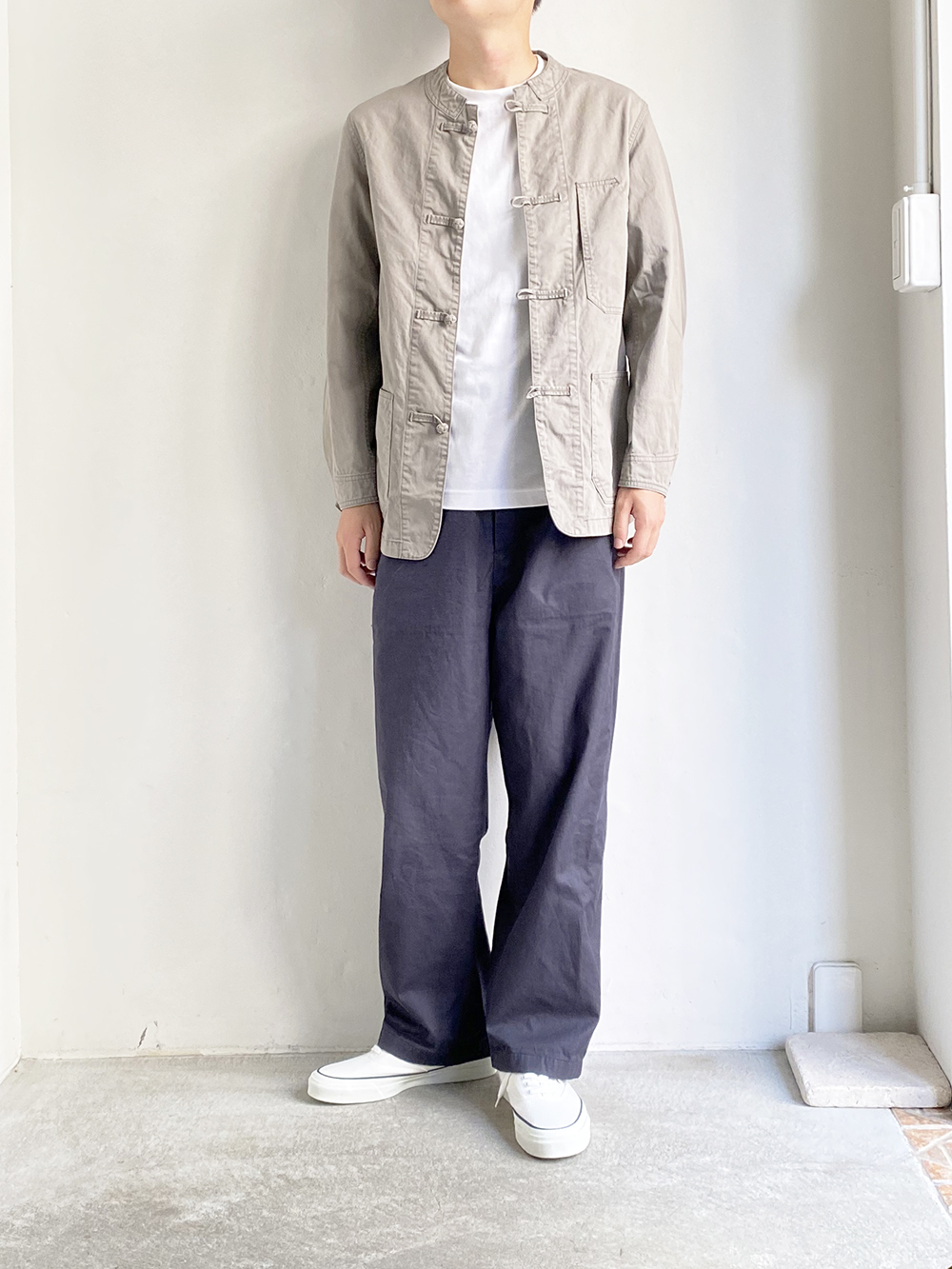 ordinary fits_ チャイナカバーオール/ Gray | R1
