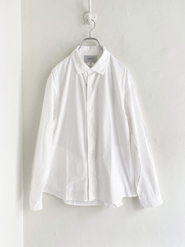 YAECA _ コンフォートシャツ エクストラワイド 12122/ White