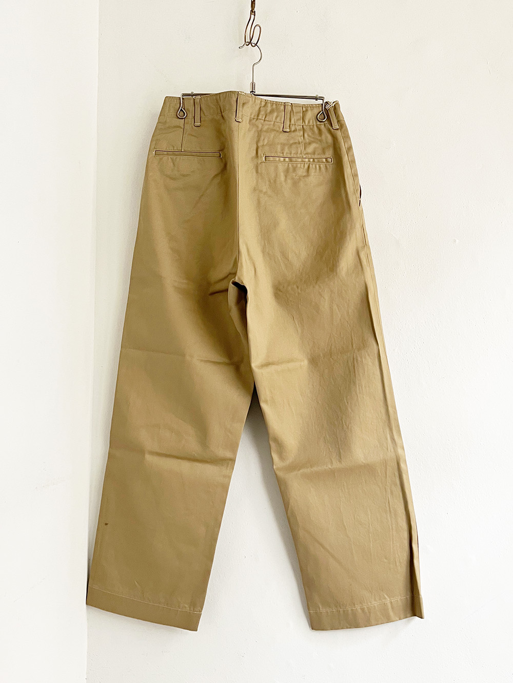 orSlow _ Vintage Fit Army Trouser (Unisex) / Khaki-0 | R1