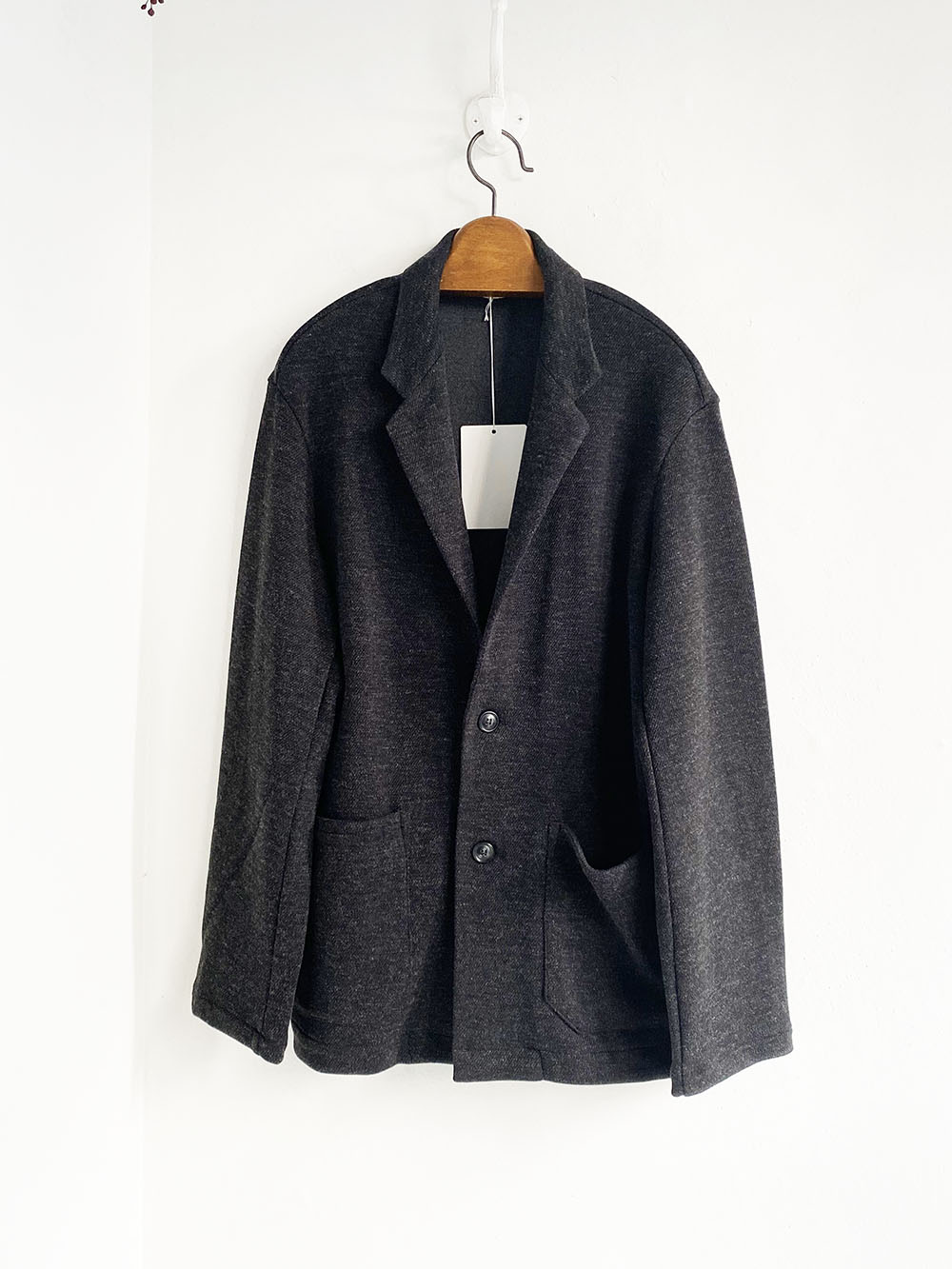 LAMOND _ ツイルニットジャケット/ Gray-3 | R1 LAMOND _ ツイルニットジャケット/ Gray-3 | R1