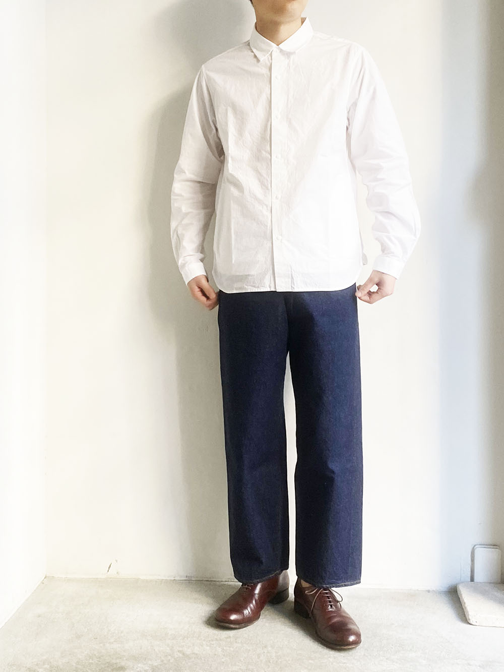 YAECA   コンフォートシャツ STANDARD / White   R1