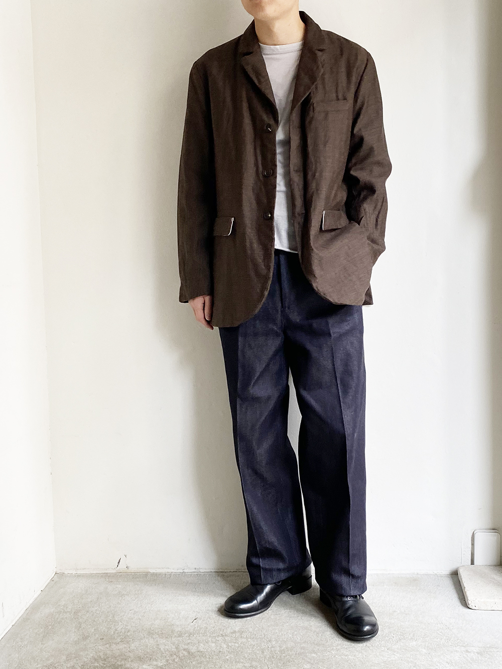 新品】 YAECA 3B WORK JACKET-