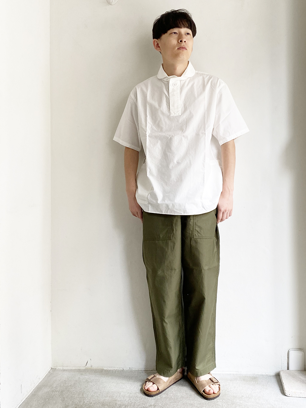 ordinary fits _ ベイカー パンツ / Khaki-2 | R1