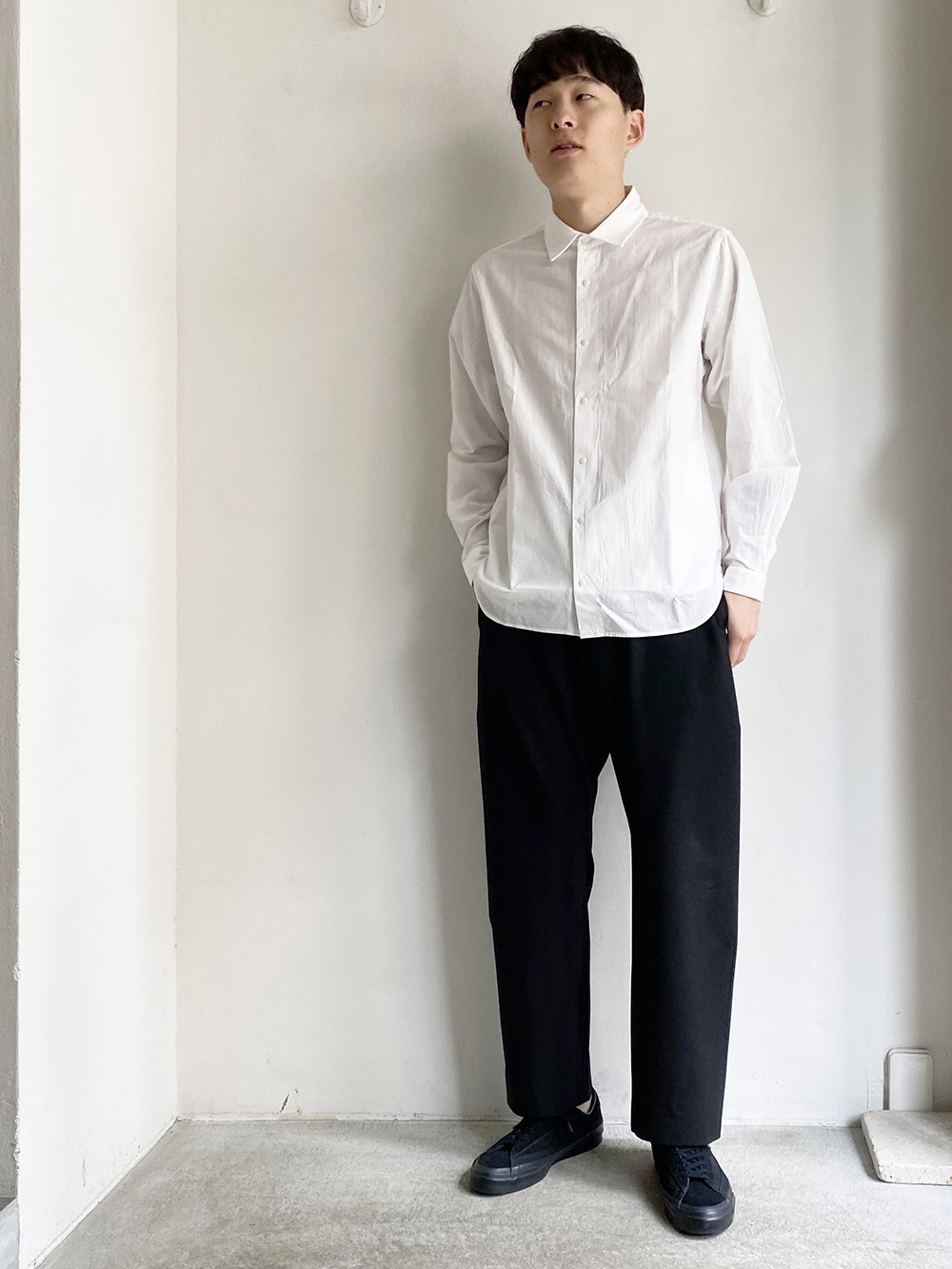 YAECA | ヤエカ  COMFORT SHIRT ［カーキ］