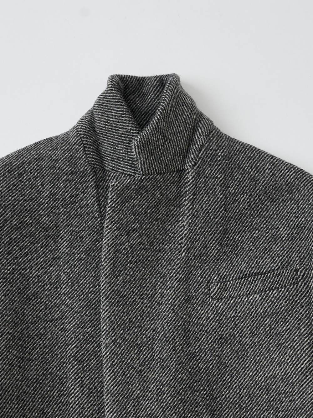 KIJI _ リバージャケットコート / Gray | R1