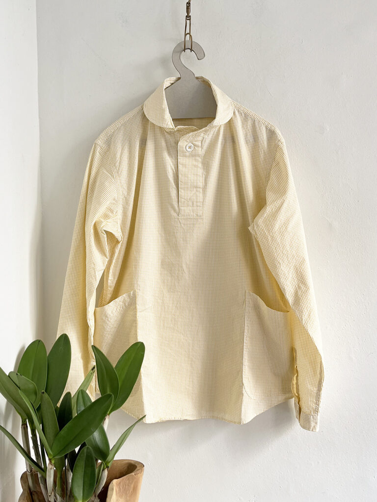 LOLO _ 定番プルオーバーシャツ mini-CK / Yellow