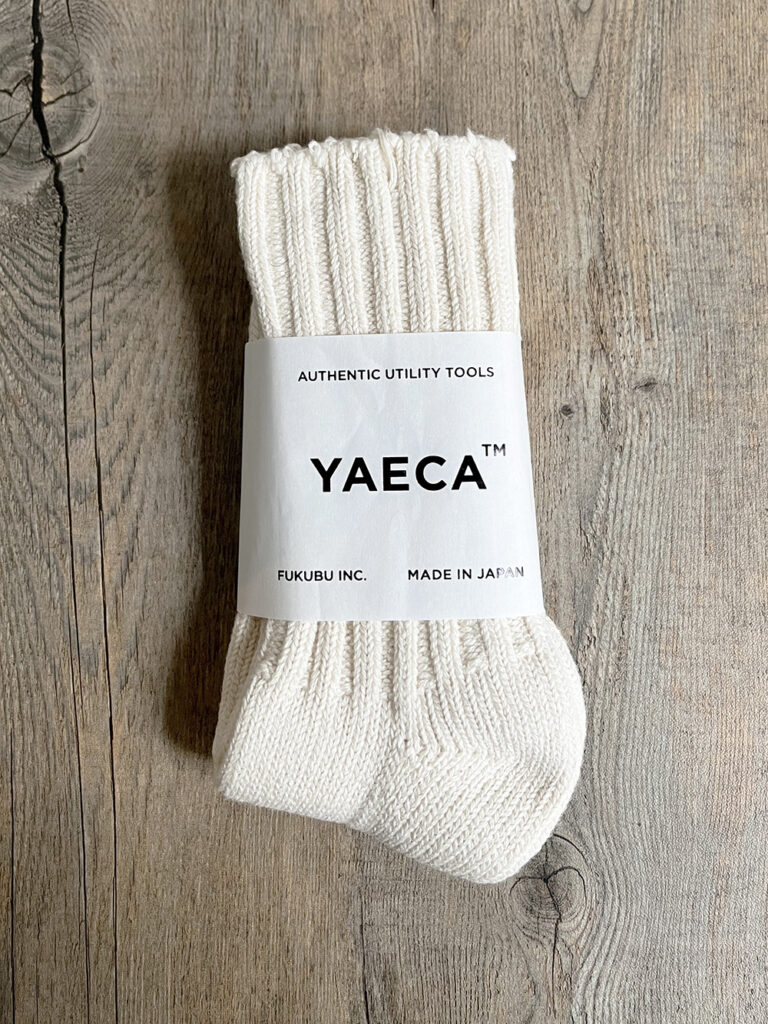 YAECA  _ cotton  SOX   / Natural