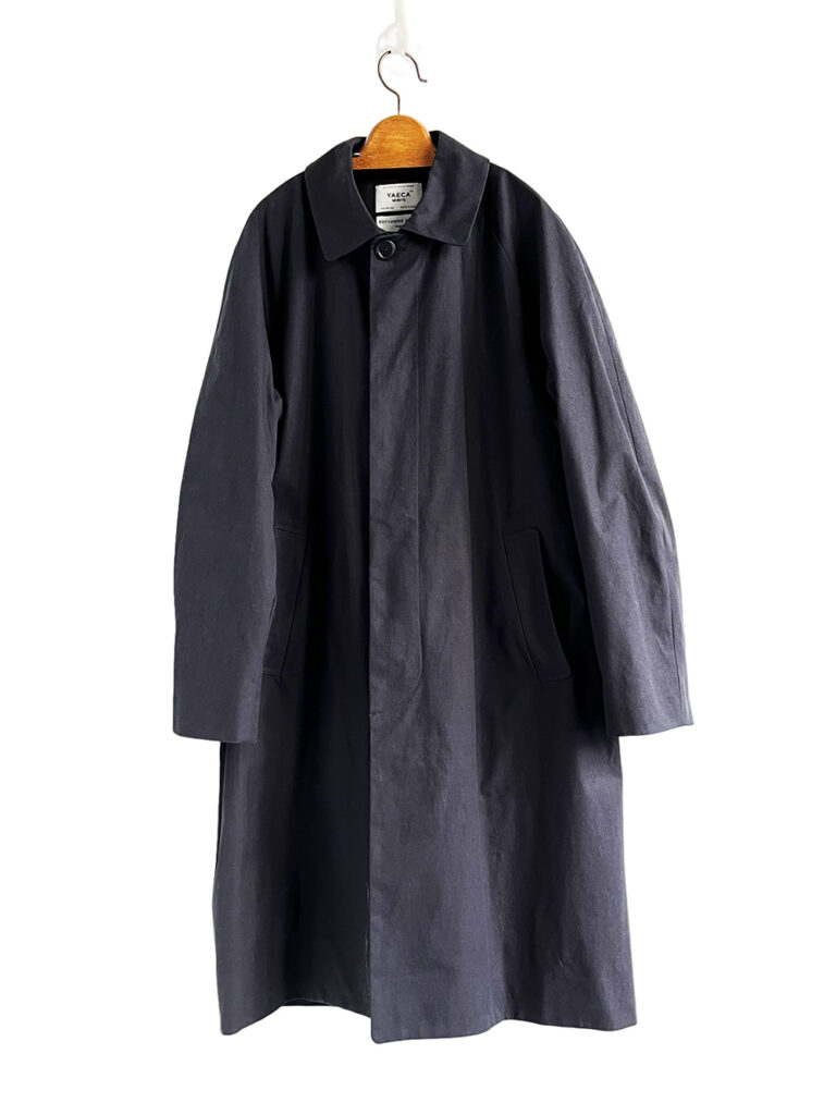 YAECA _ ステンカラーコート スタンダード /  Navy