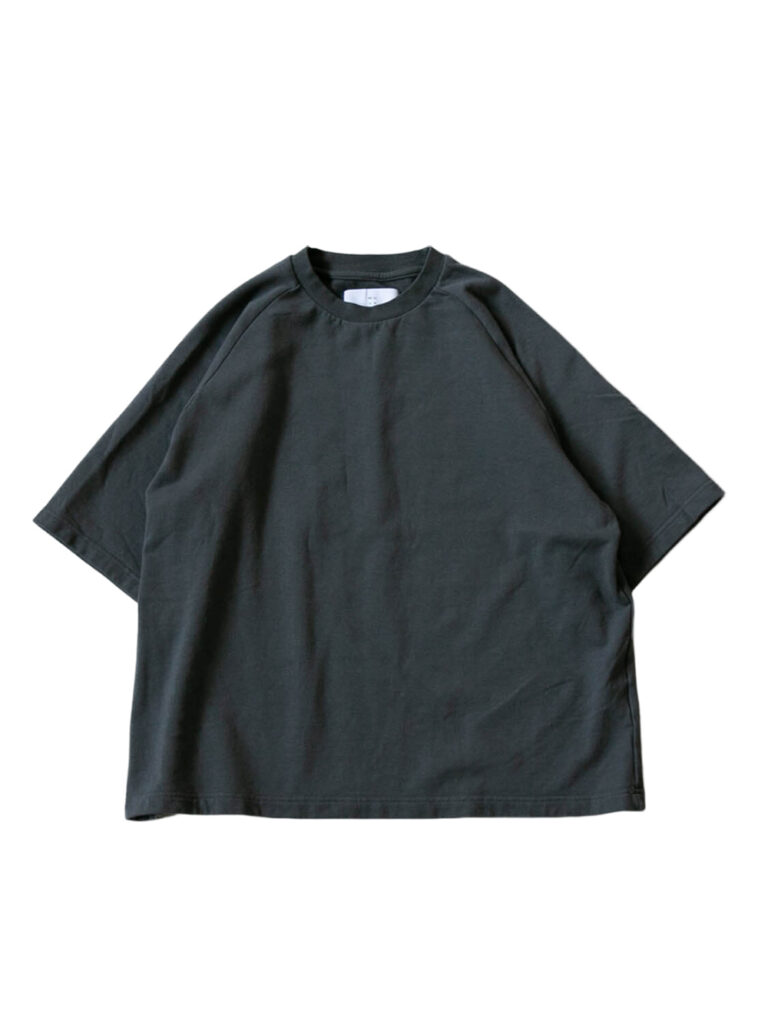 MUYA _ ラグランスリーブTシャツ / D.gray