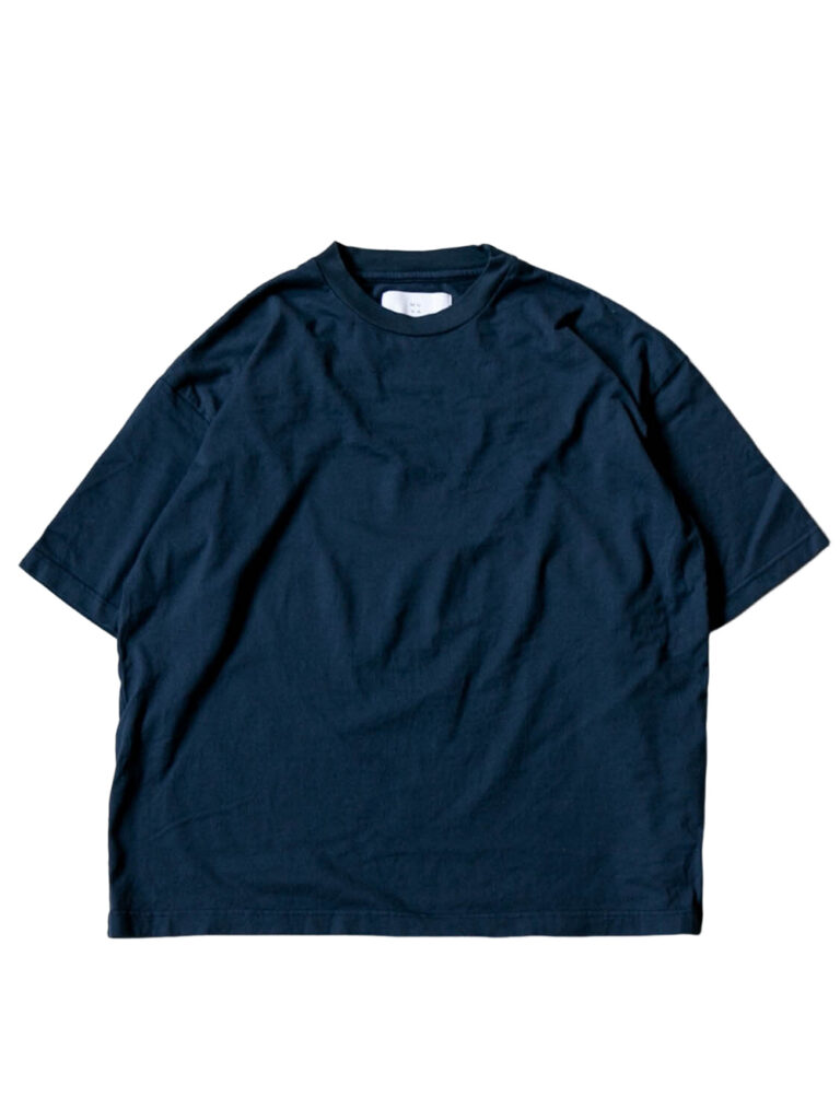 MUYA _ ストレートTシャツ / Indigo navy