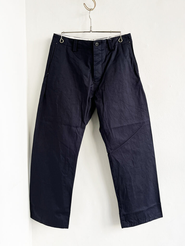 YAECA _CANVAS DESIGN  ワークパンツ / K.navy-S