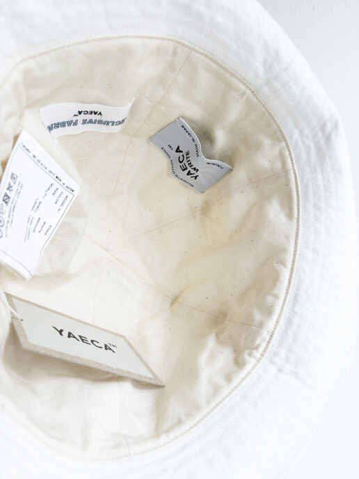 YAECA _ ハット LOW 43904 / White | R1