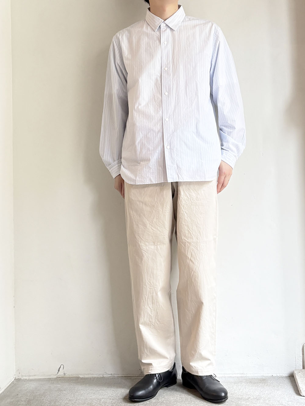 YAECA（ヤエカ）ワイドテーパード チノ サイズ32 ○YAECA(18652) ヤエカ ワイドテーパード チノパンツ