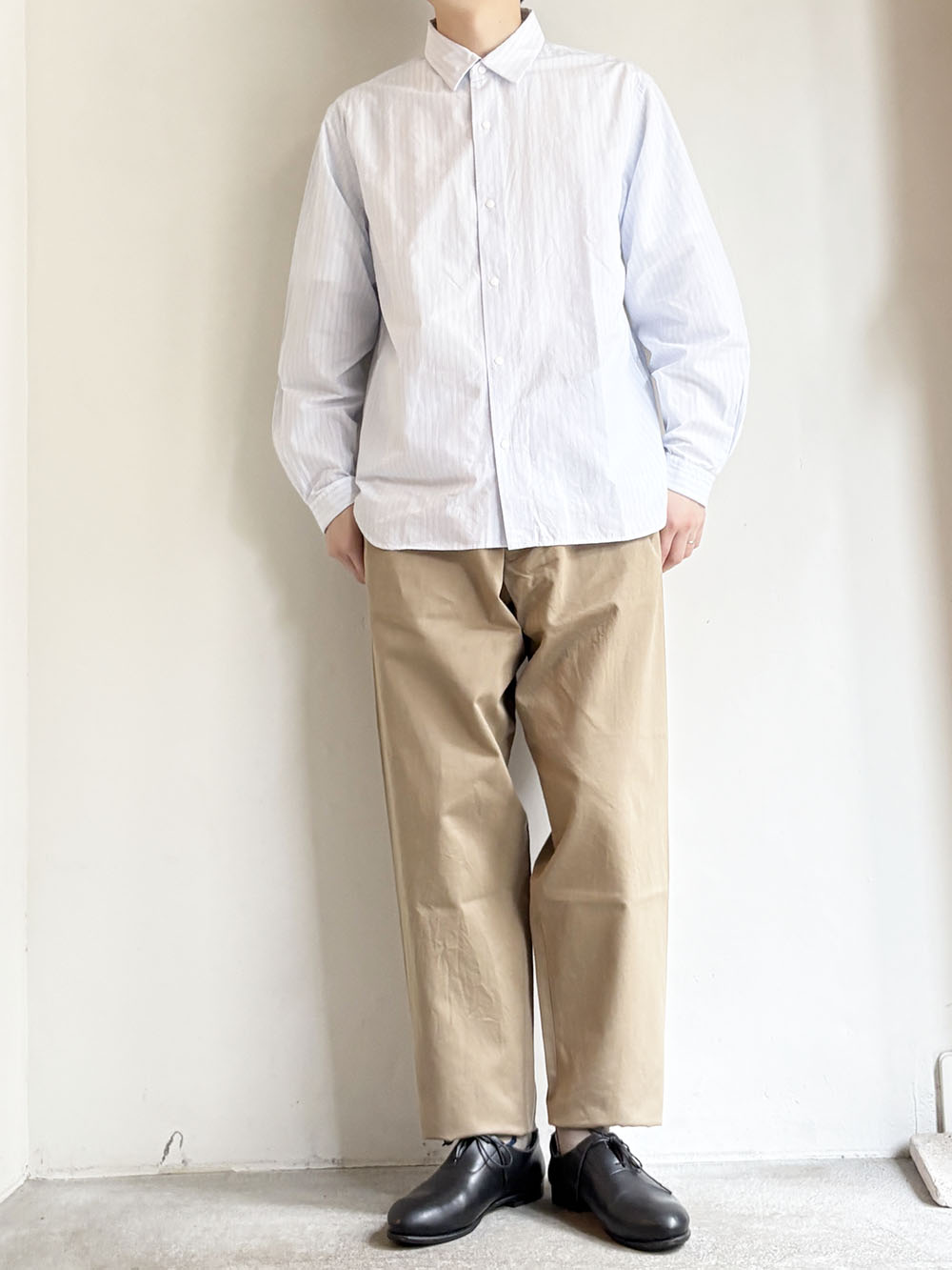 YAECA _ チノ ワイドテーパード 14609 / Khaki−30 | R1