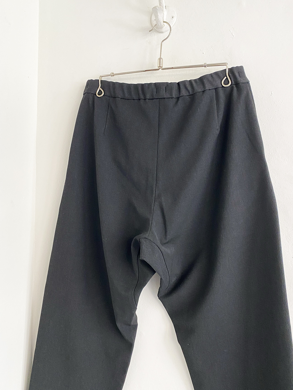 YAECA _ 2way Trousers Wide Easy / D.charcoal-S | R1