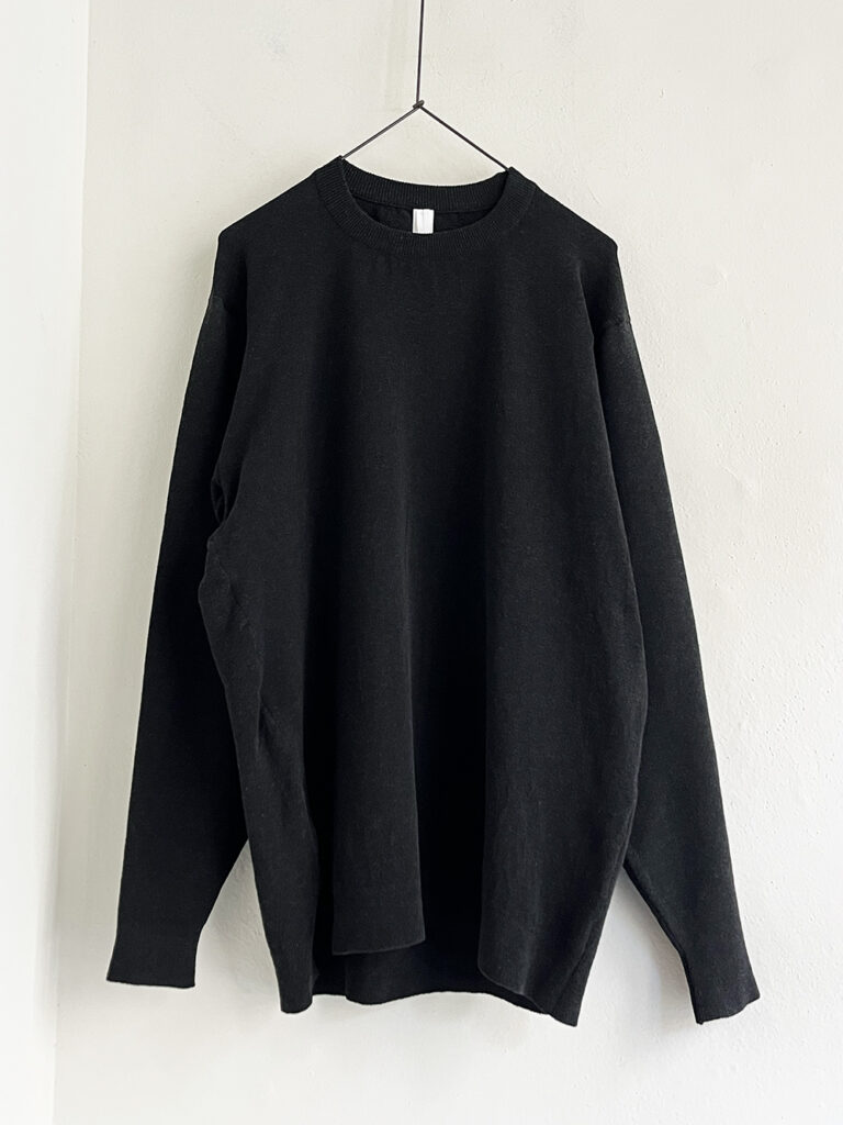 YAECA _ 2way ニットプルオーバー / D.chracol