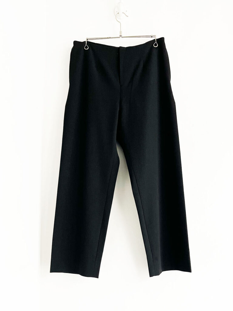 YAECA _ CONTEMPO 2Way Set Up Trousers  / D.charcoal