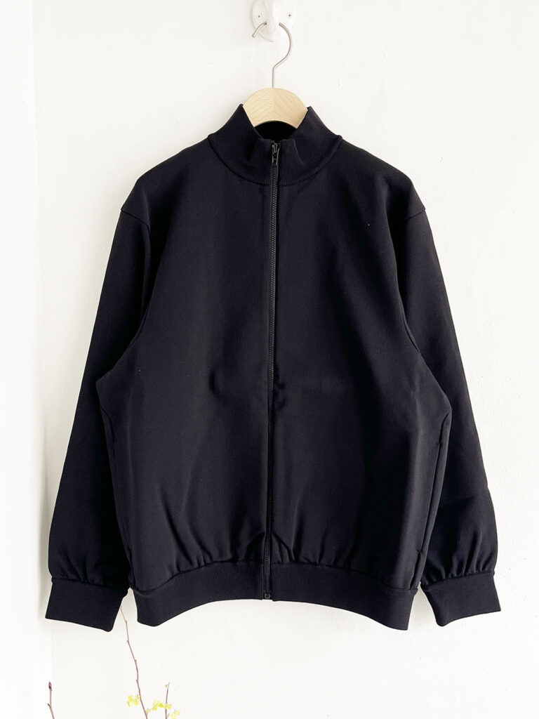 YAECA _ Nylon Jersey Track Jacket / D.navy