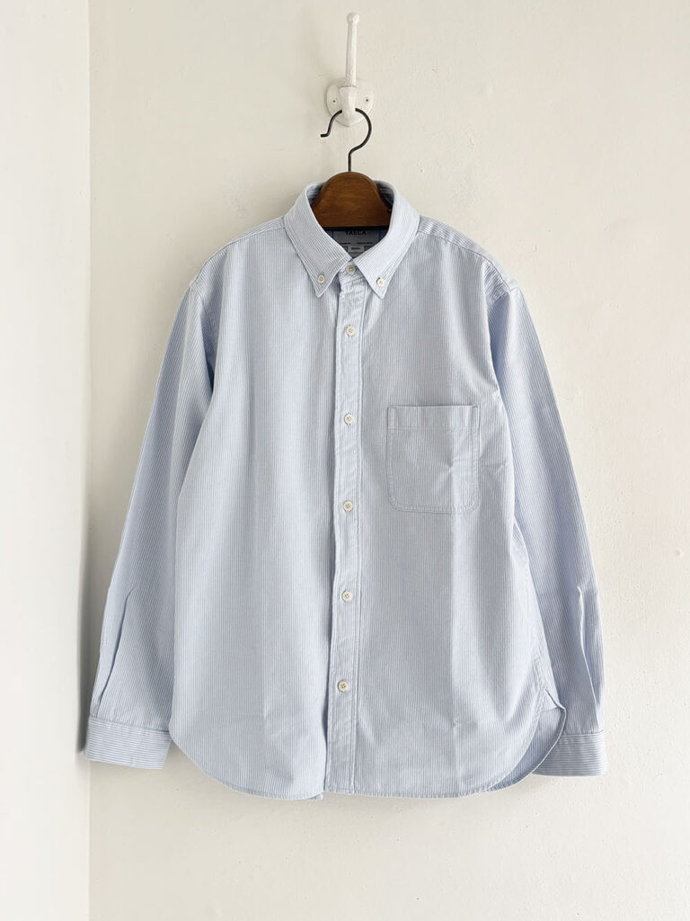 YAECA _ Button Down Shirt  / Sax-St