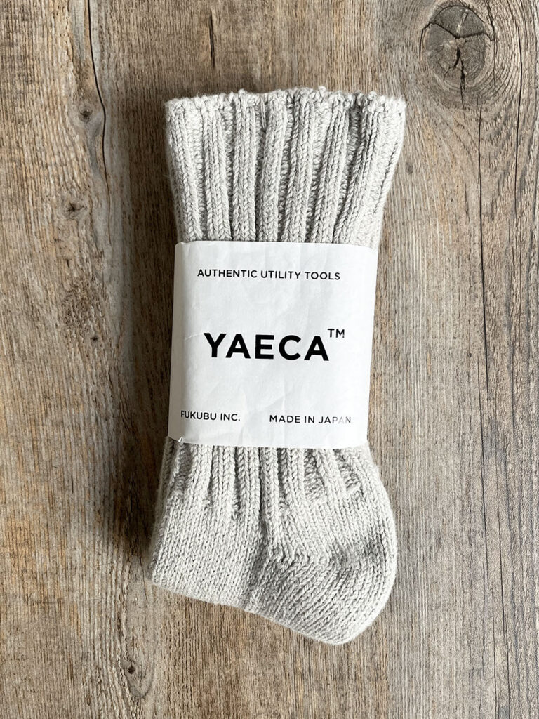 YAECA  _ cotton  SOX  / Gray