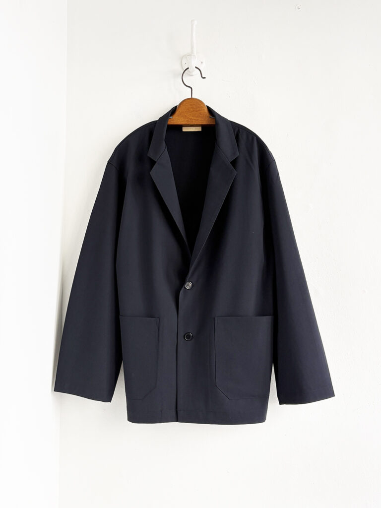 LAMOND _ 2way stretch テーラードジャケット / Navy black