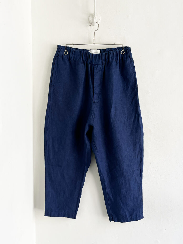 AULICO _ LINEN PANTS / Navy