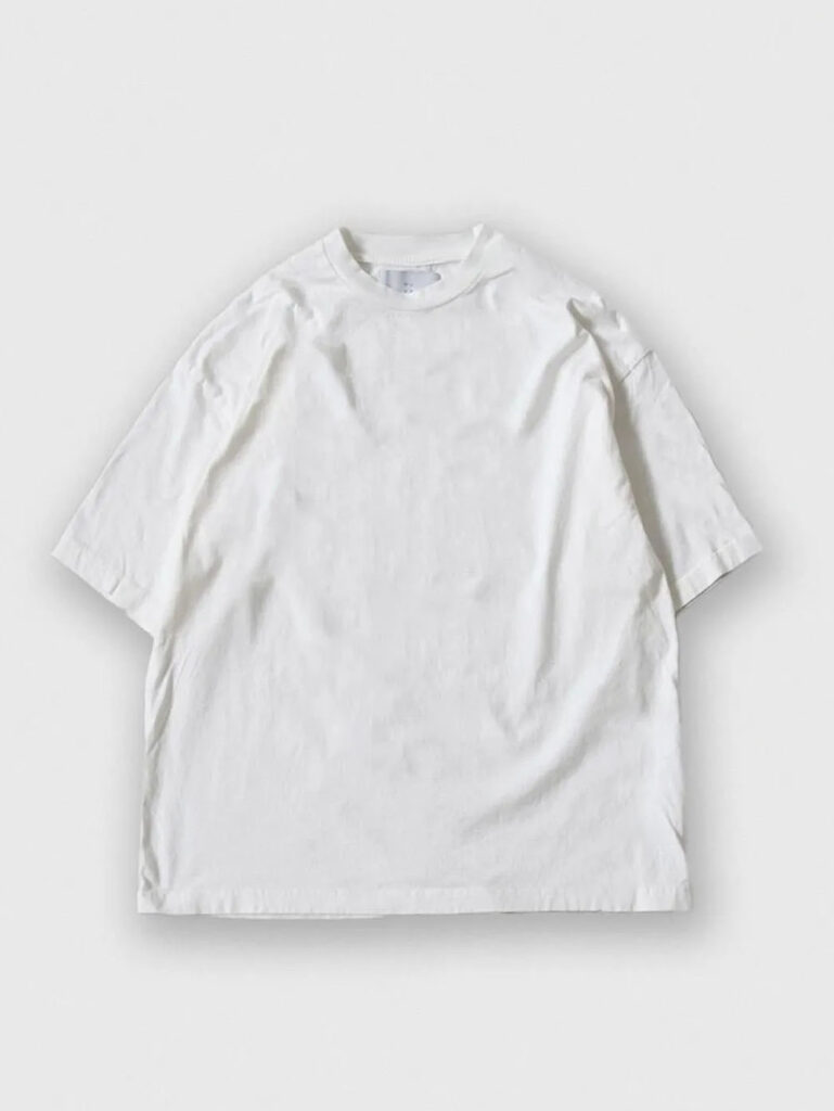 MUYA _ ストレートTシャツ / White