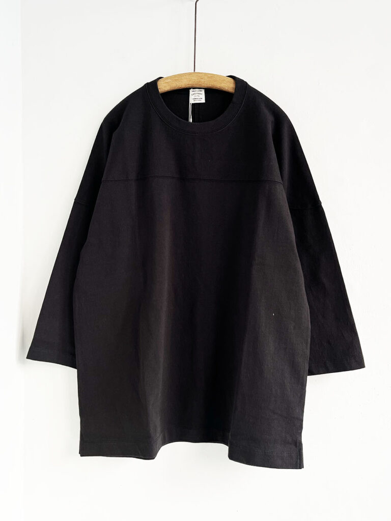 ordinary fits(UNISEX)_フットボールTシャツ / Black