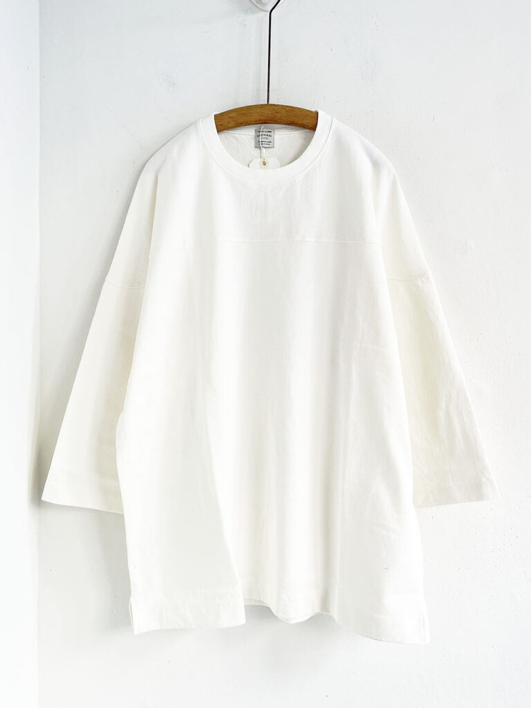 ordinary fits(UNISEX)_フットボールTシャツ / White