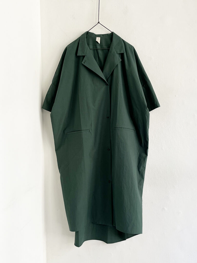 YAA!!   Long jacket S/S / Moss-green