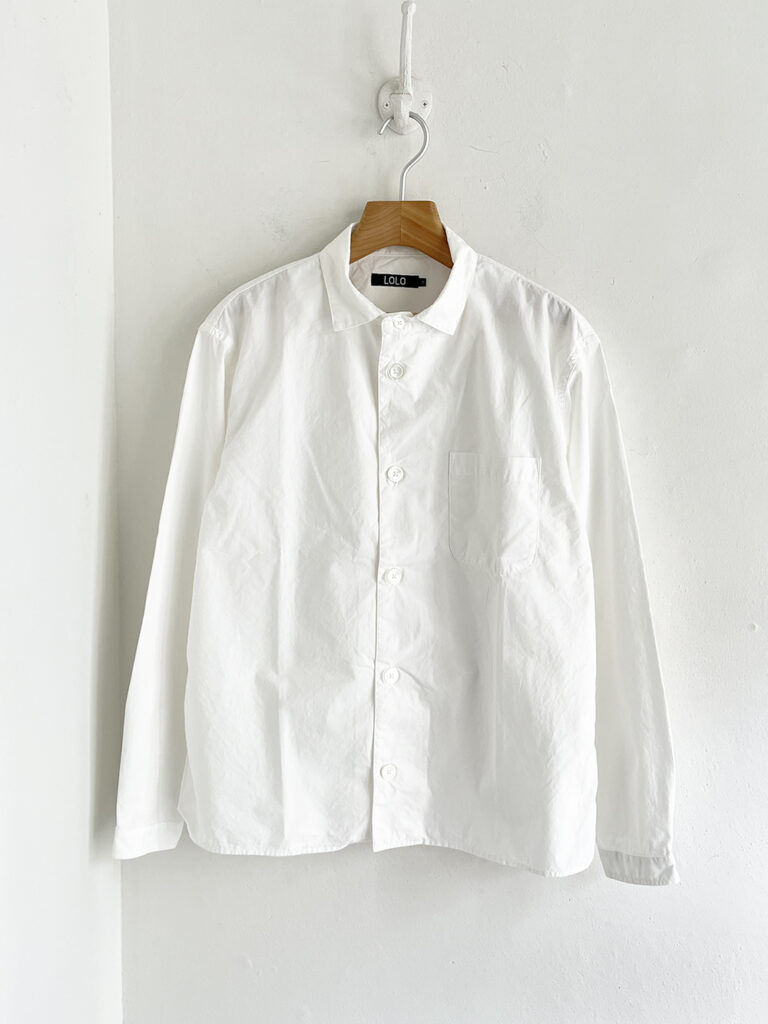 LOLO _ newスタンダードシャツ / White
