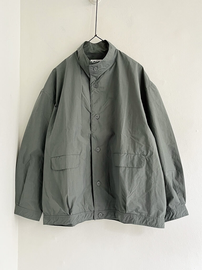LOLO LIKE _ スタンドカラーbig-BL / Gray