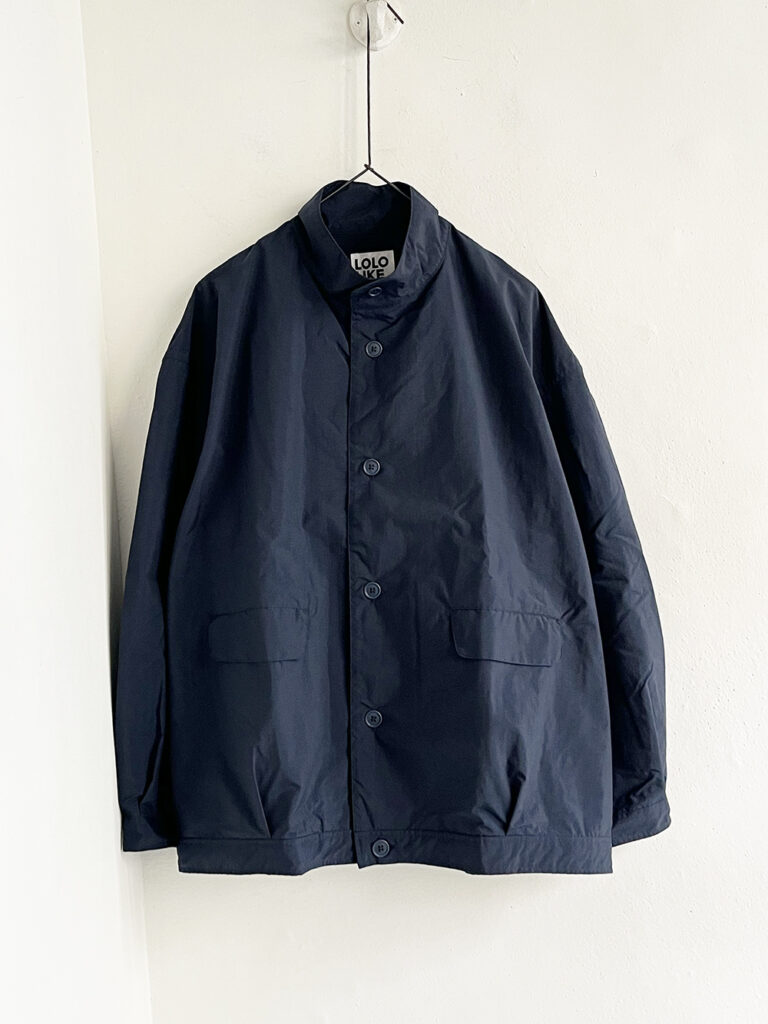 LOLO LIKE _ スタンドカラーbig-BL / Navy