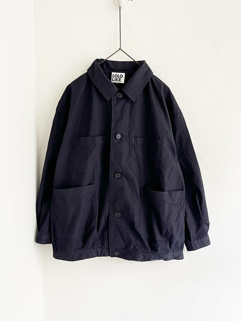 LOLO LIKE _ ビッグブルゾン / Navy