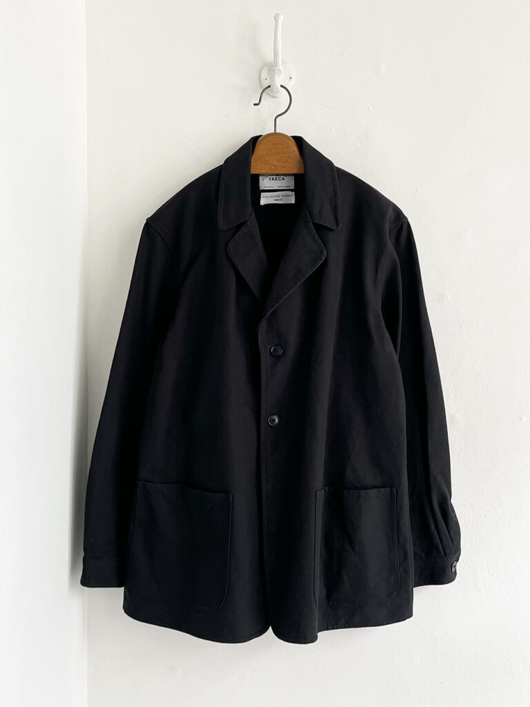 YAECA _ Cotton Duck 3B Jacket / D. Navy