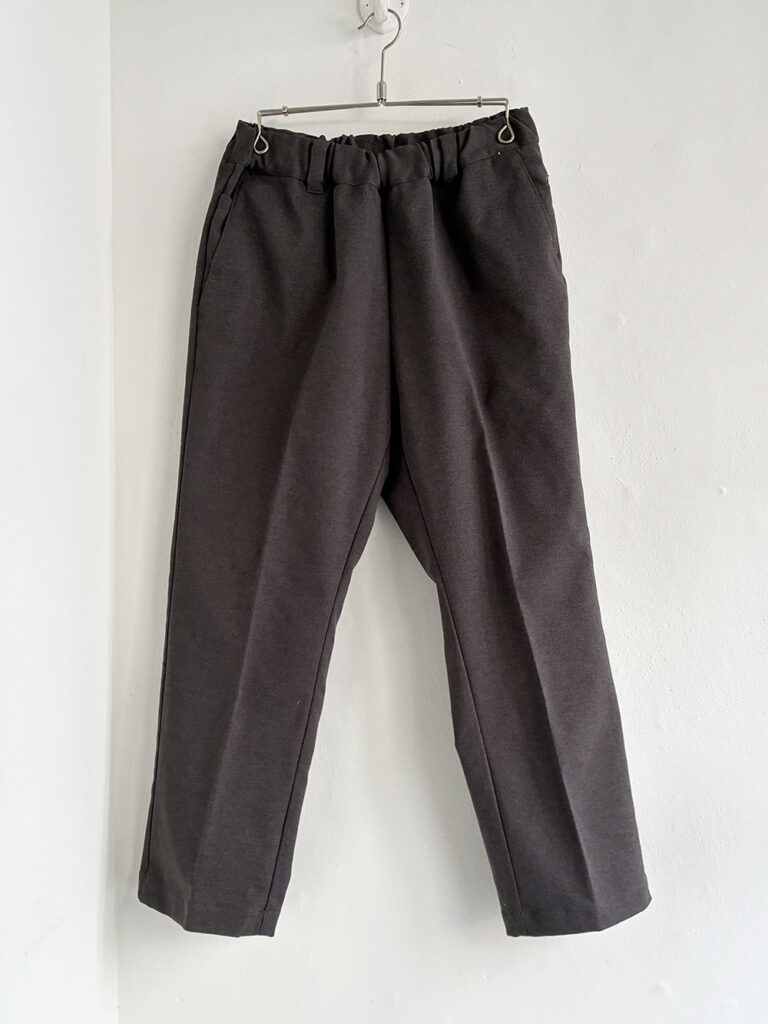 BETTER _ SOLOTEX TWILL STRETCH PANTS / Brown