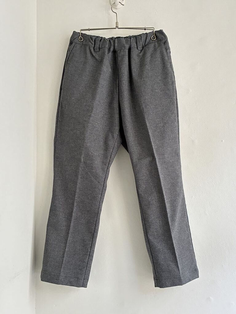 BETTER _ SOLOTEX TWILL STRETCH PANTS / Gray