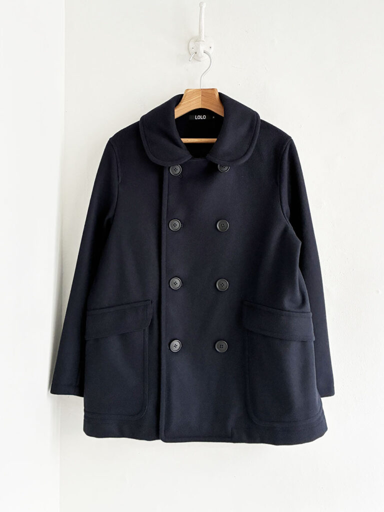 LOLO _ ラムメルトンPコート / Navy