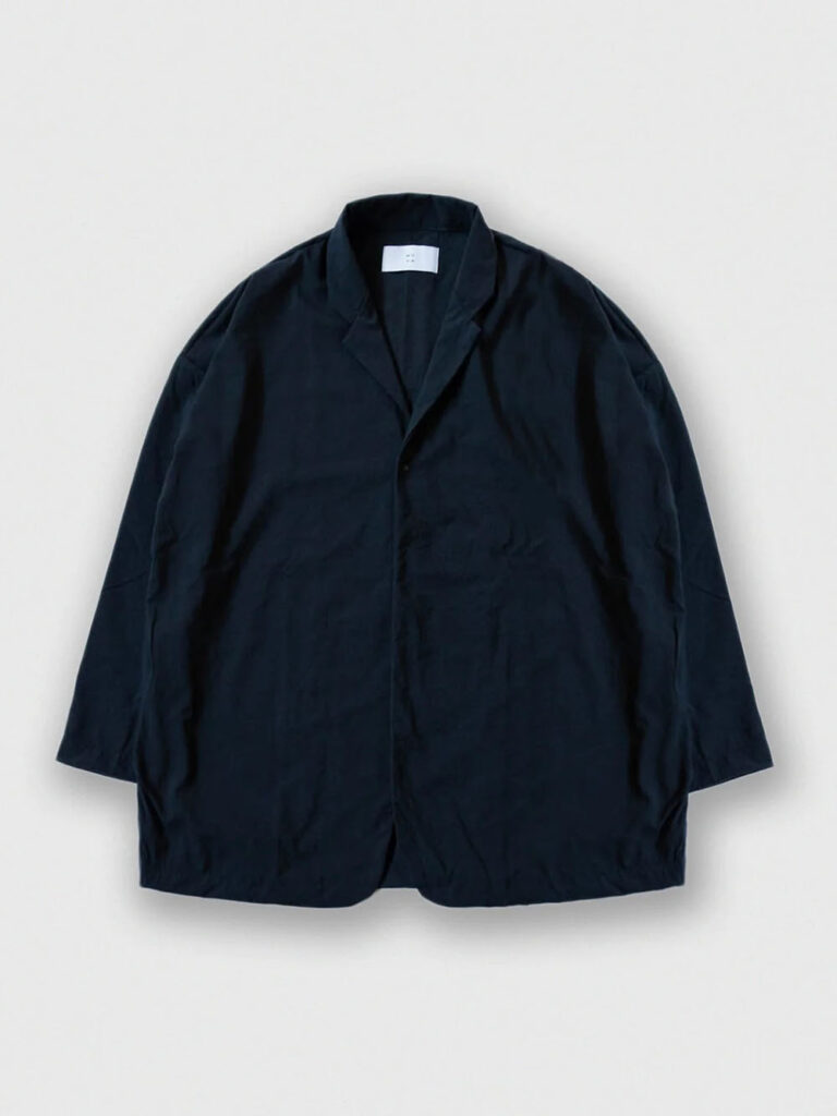 MUYA _ ラウンドカーディガンテーラード-N / Black