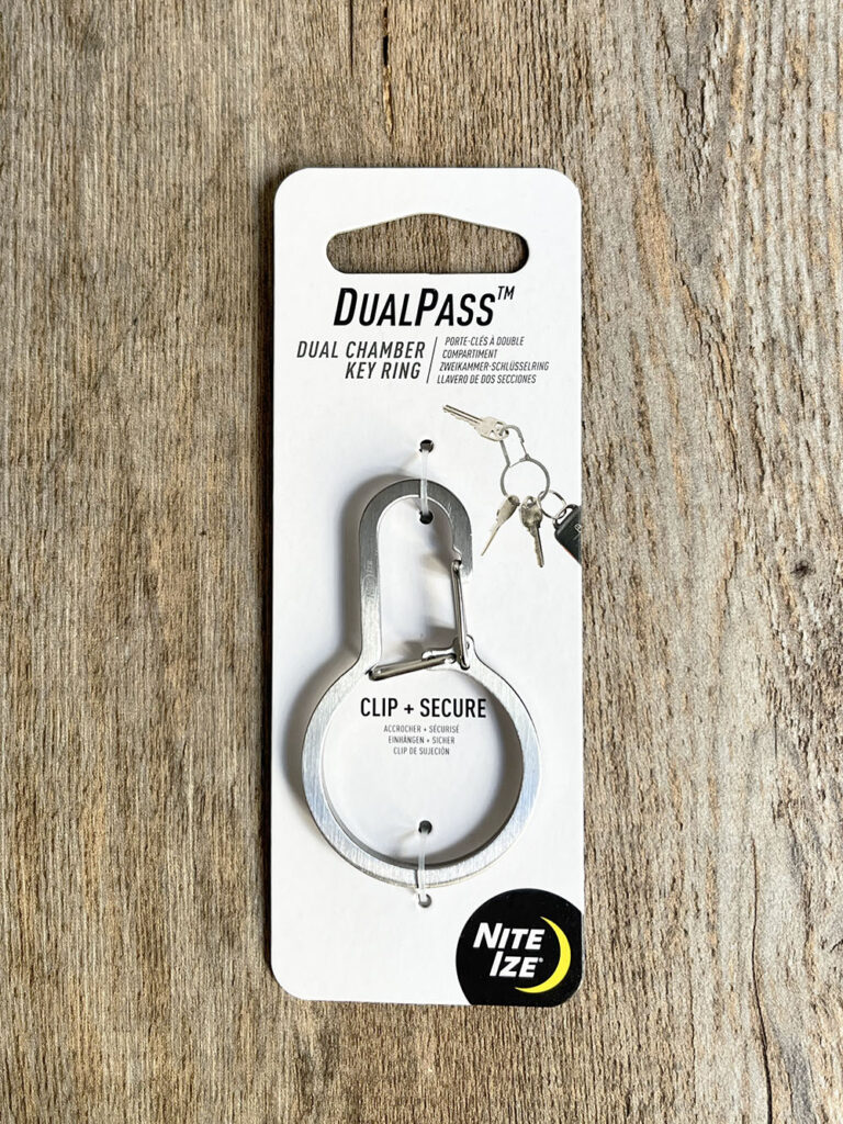 NITEIZE デュアルパス キーリング / ステンレススチール
