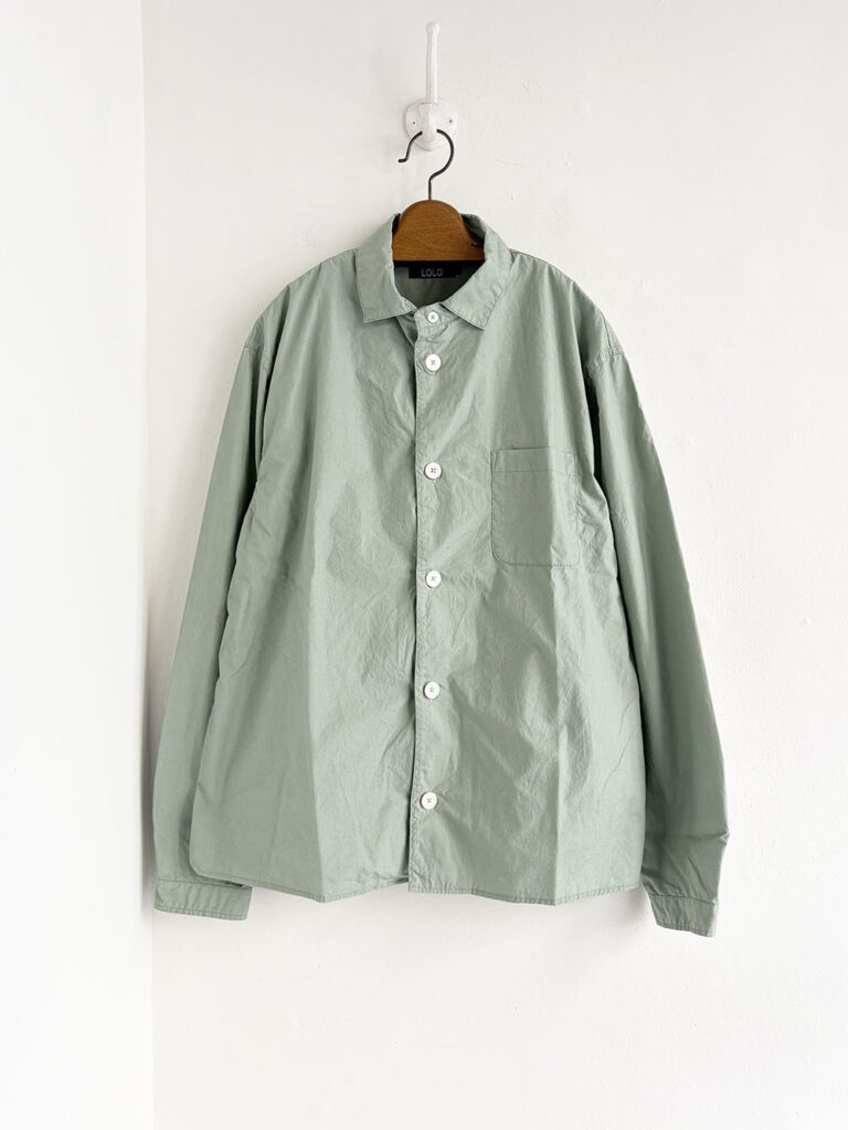 LOLO _ newスタンダードシャツ / セージ