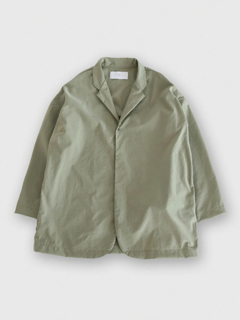 MUYA _ ラウンドカーディガンテーラード-N / L.kahki