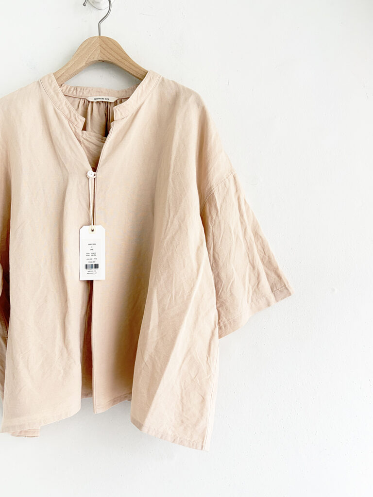 ordinary fits_CASHECOEUR S/S BLOUSE / Pink